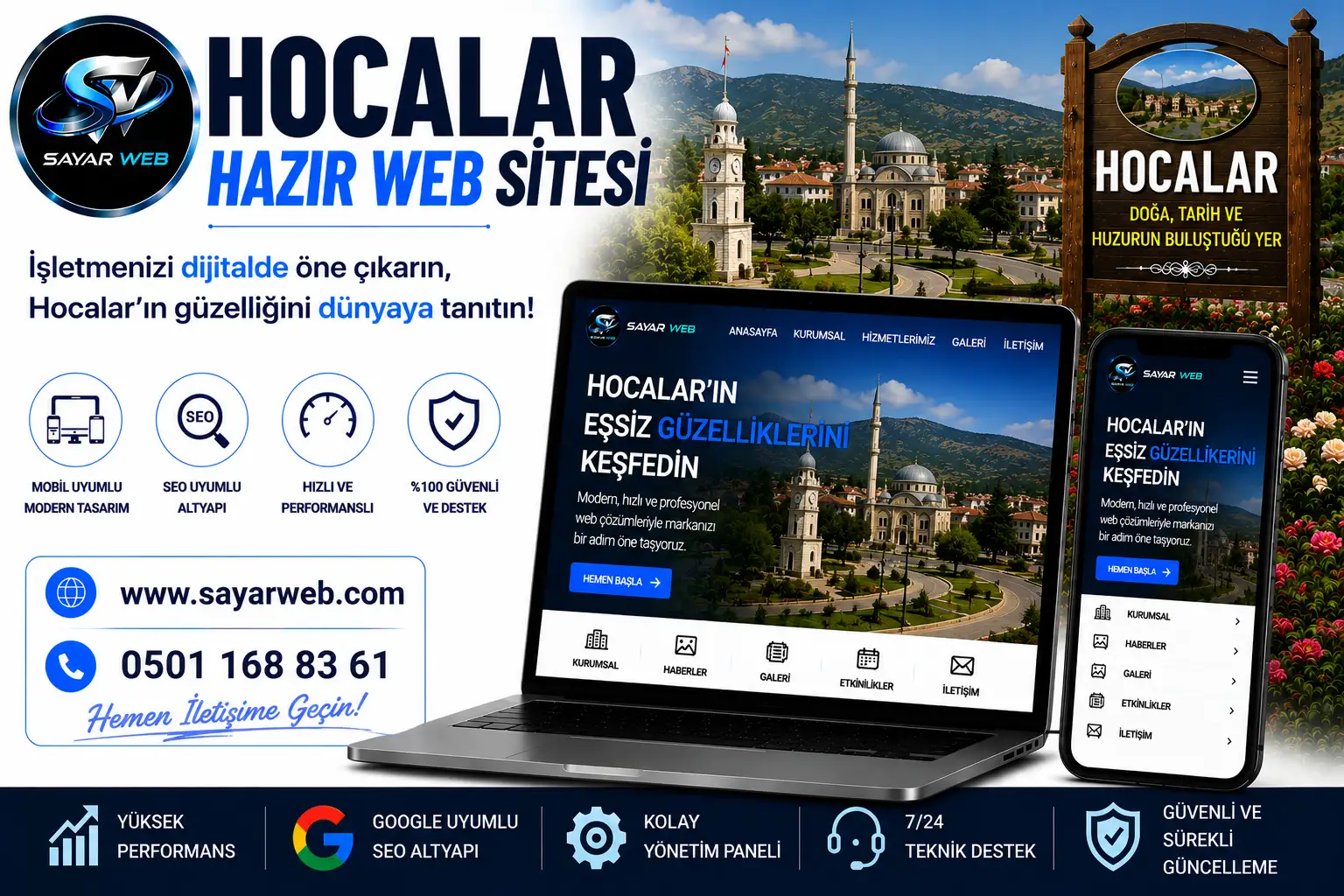 Hocalar Hazır Web Sitesi