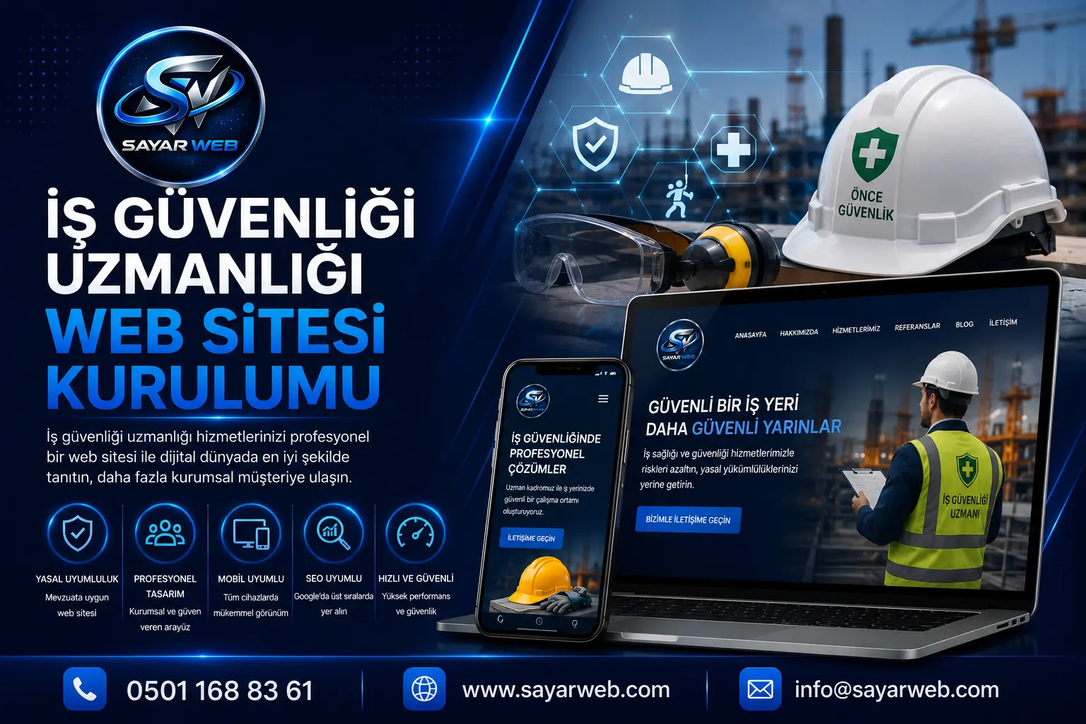 İş Güvenliği Uzmanlığı Web Sitesi Kurulumu