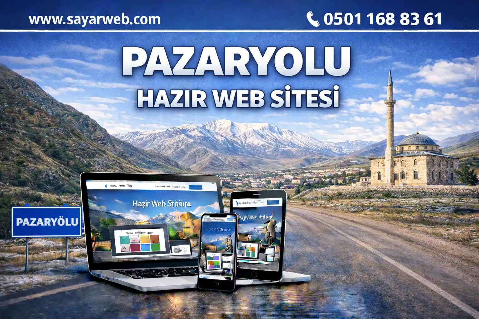 Pazaryolu Hazır Web Sitesi