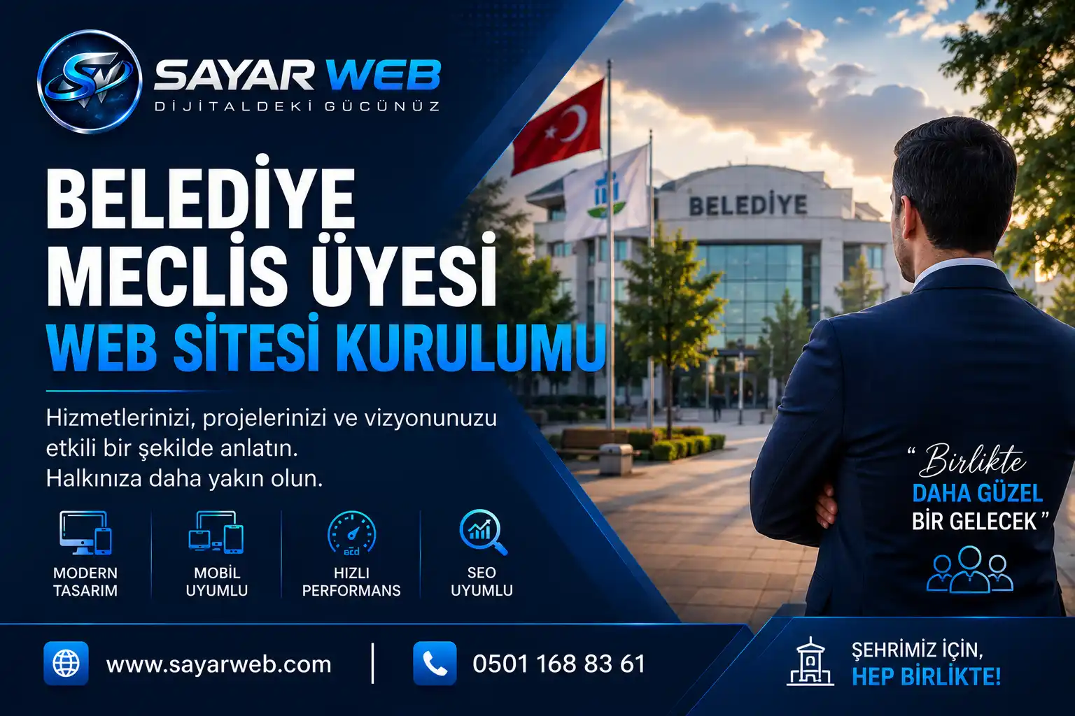 Belediye Meclis Üyesi Web Sitesi Kurulumu