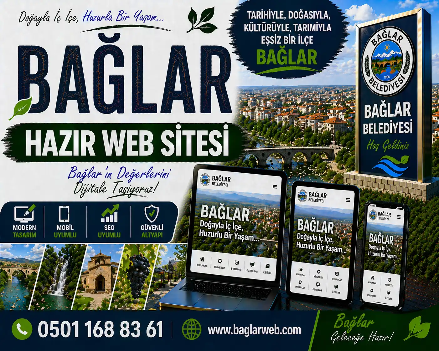 Bağlar Hazır Web Sitesi