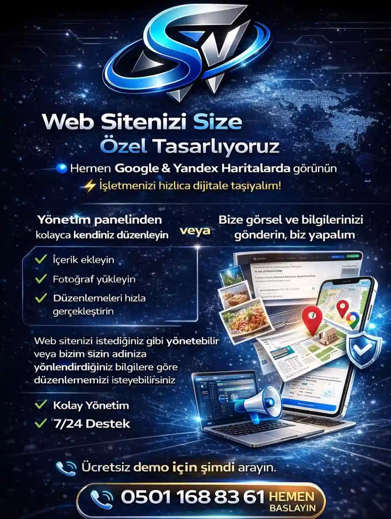 Ucuz ve Hazır Web Sitesi ile İşinizi Hemen Online Taşıyın