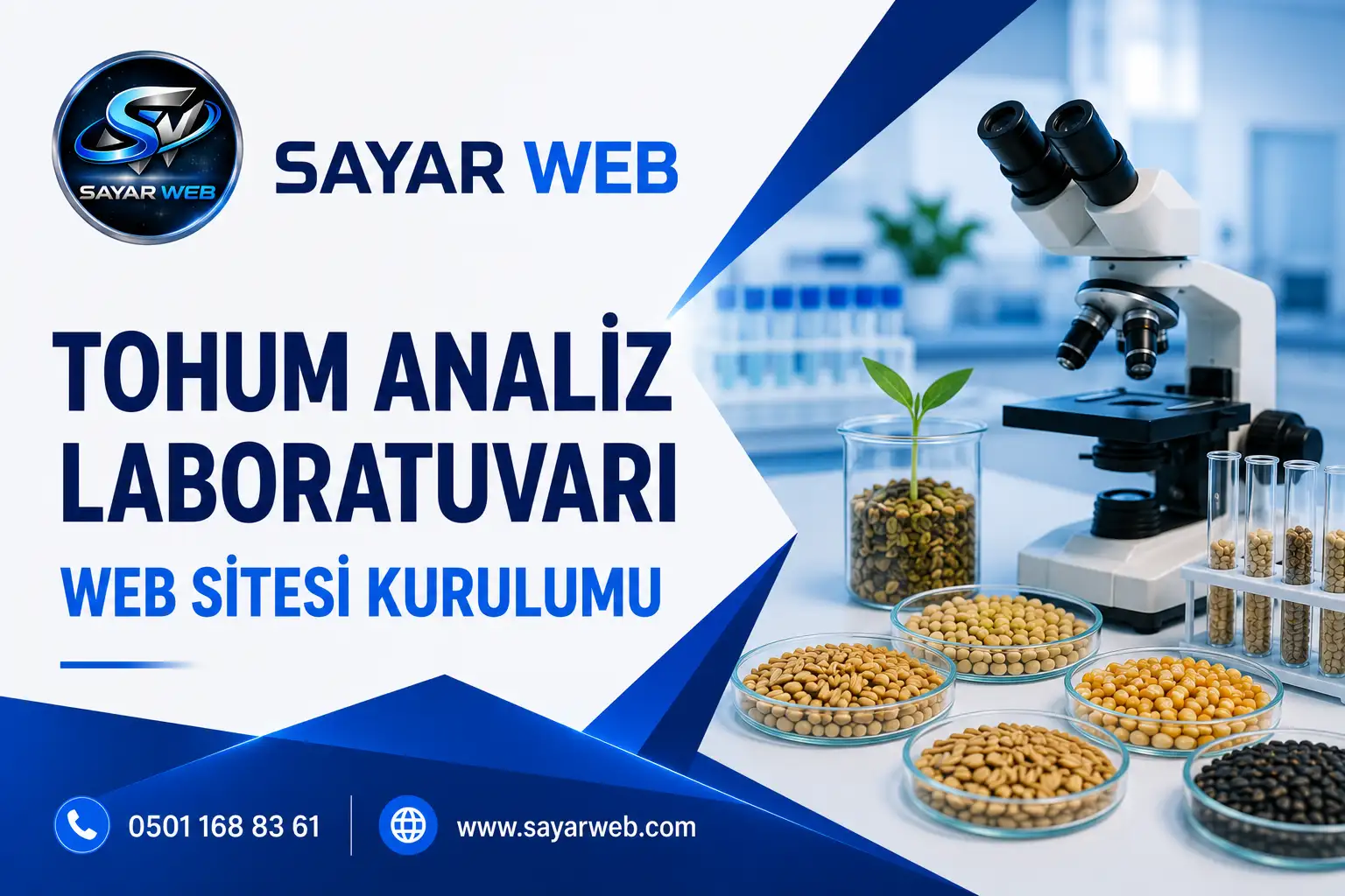 Tohum Analiz Laboratuvarı Web Sitesi Kurulumu