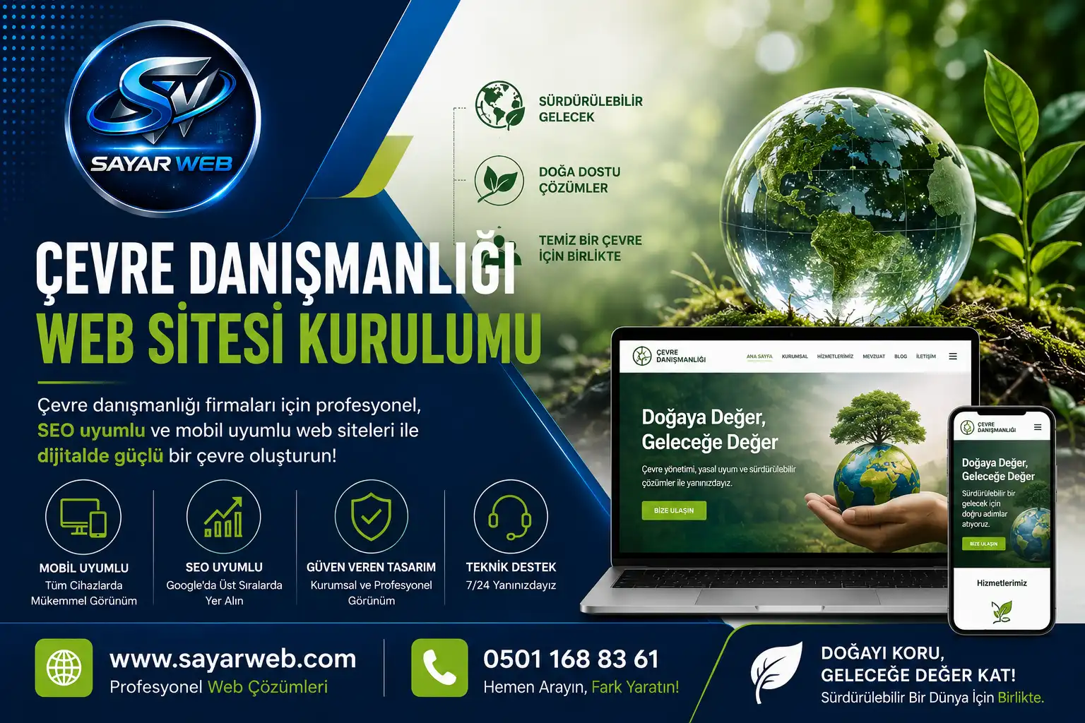 Çevre Danışmanlığı Web Sitesi Kurulumu