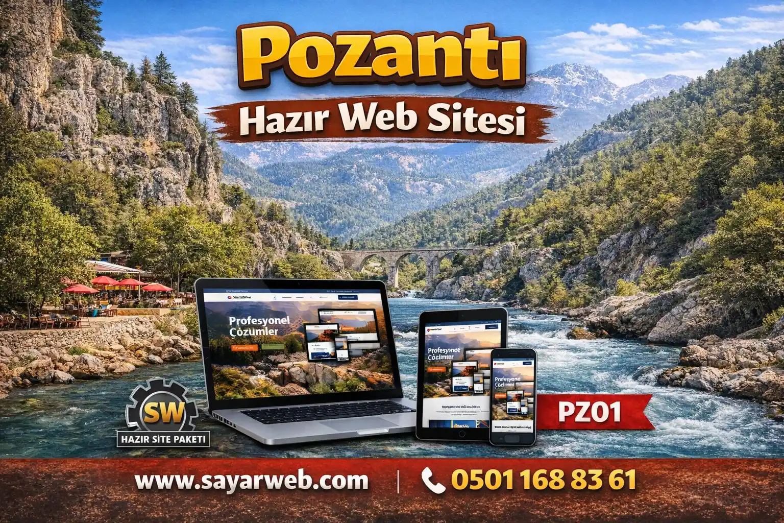 Pozantı Hazır Web Sitesi