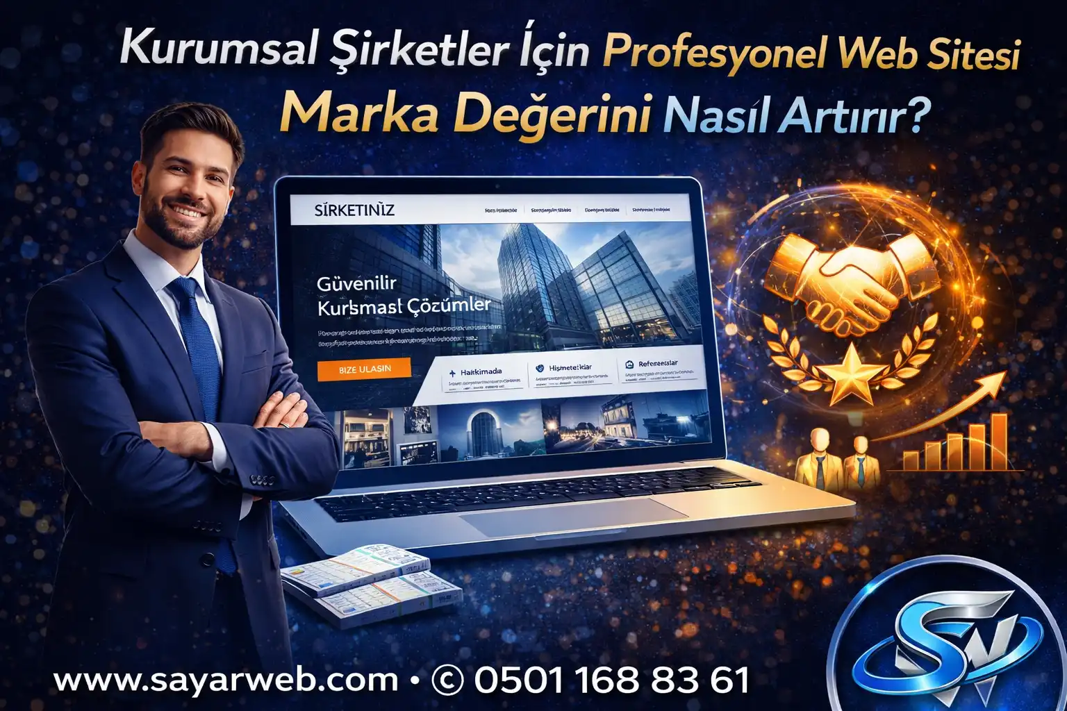 Kurumsal Şirketler İçin Web Sitesi Marka Değerini Nasıl Yükseltir
