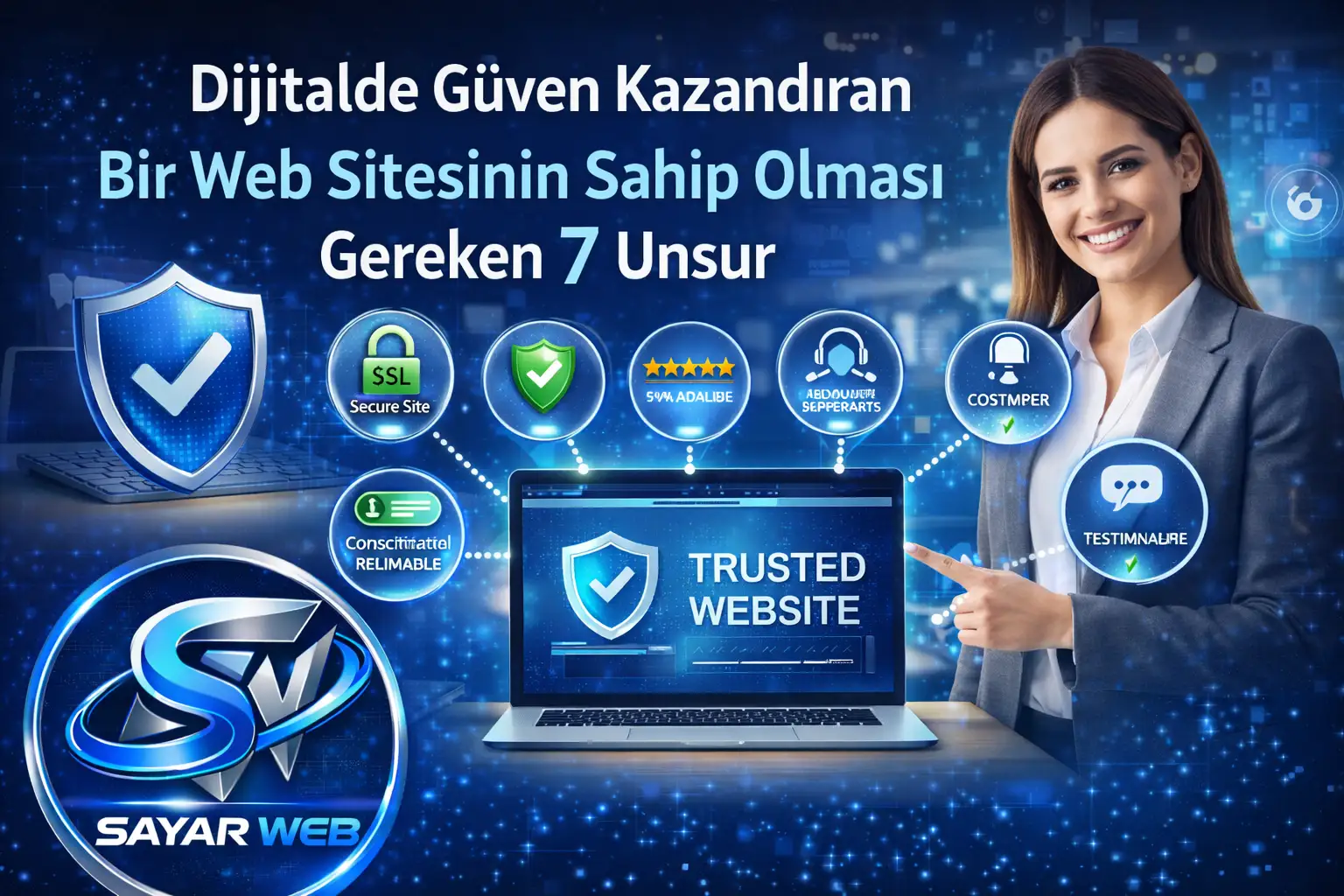 Dijitalde Güven Kazandıran Bir Web Sitesinin Sahip Olması Gereken 7 Unsur