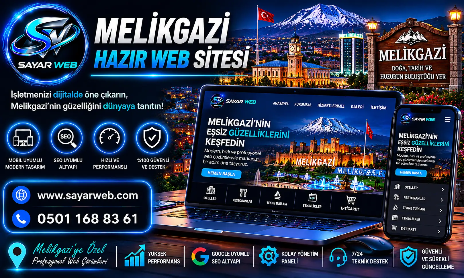 Melikgazi Hazır Web Sitesi
