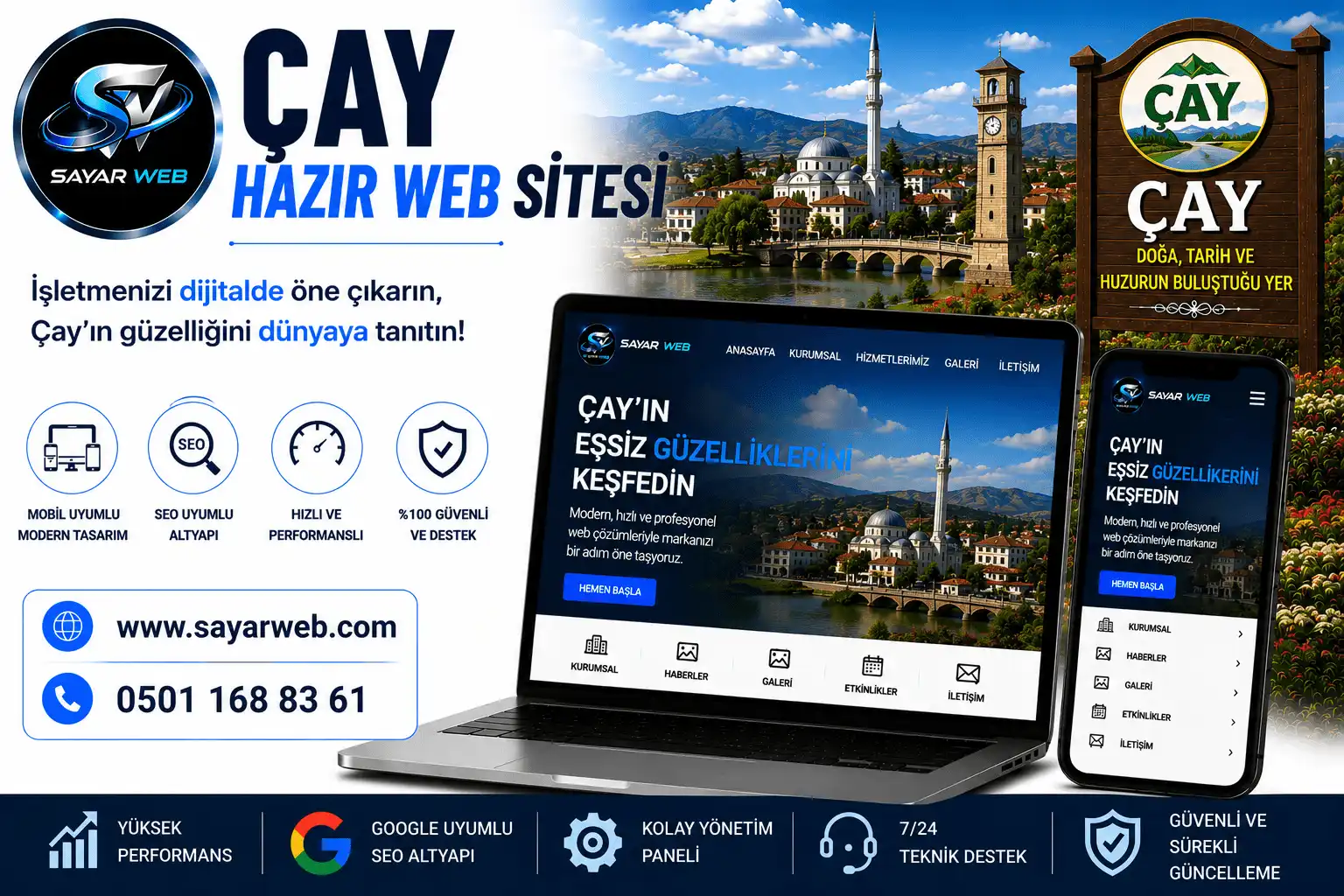 Çay Hazır Web Sitesi