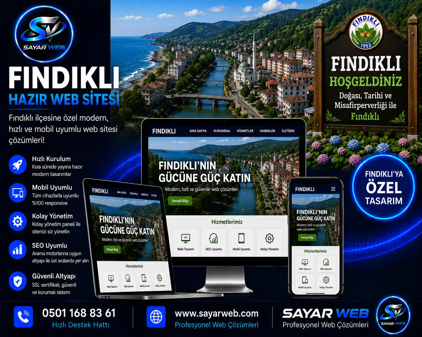 Fındıklı Hazır Web Sitesi