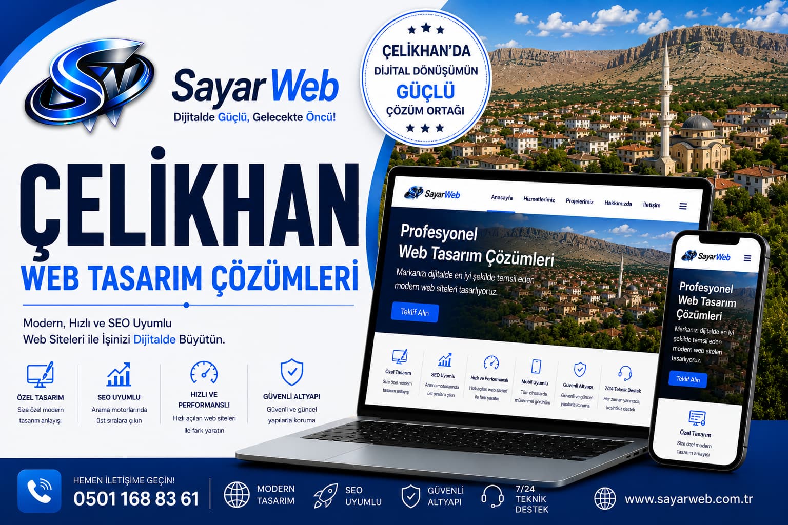 Çelikhan Hazır Web Sitesi
