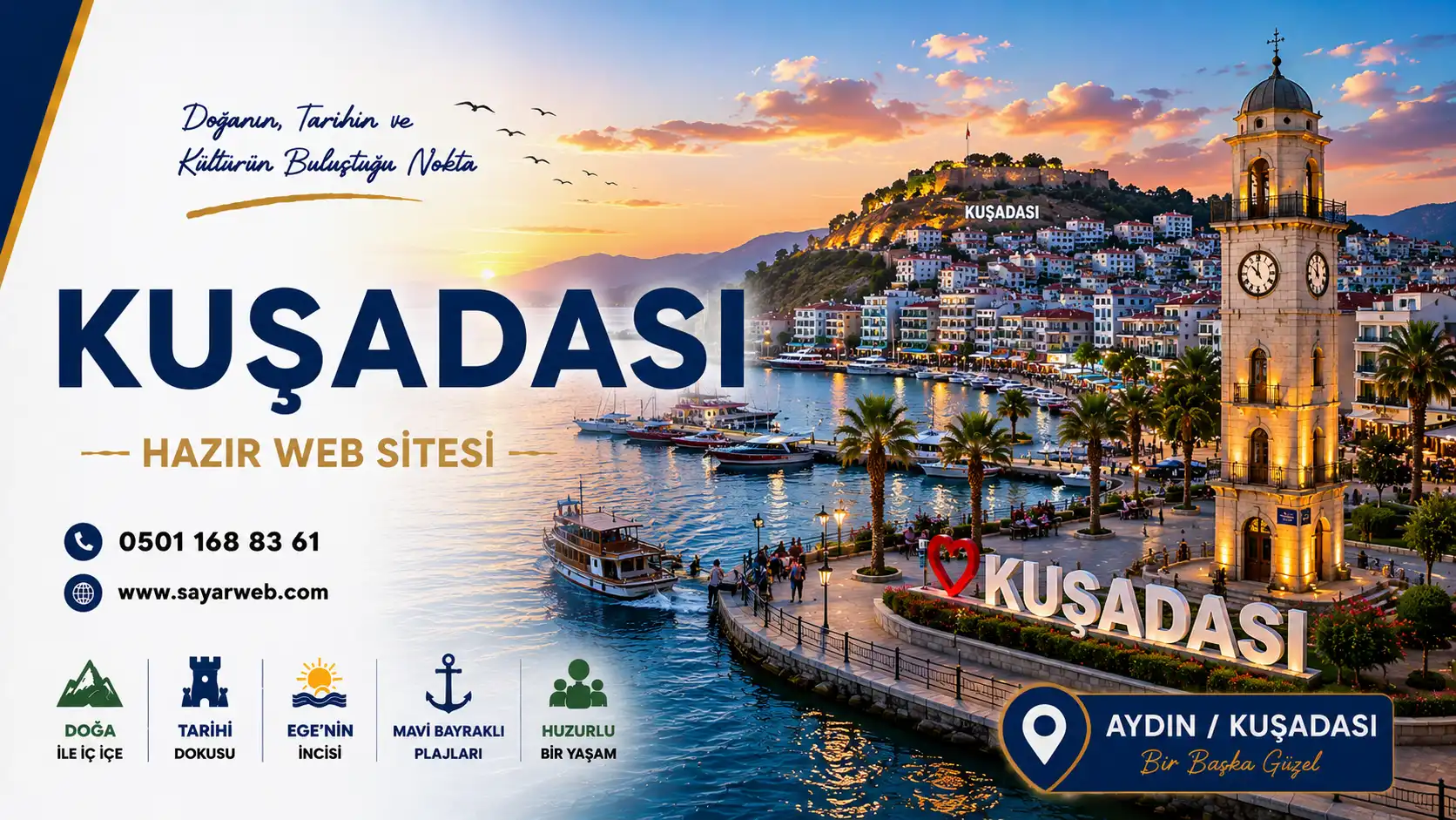 Kuşadası Hazır Web Sitesi