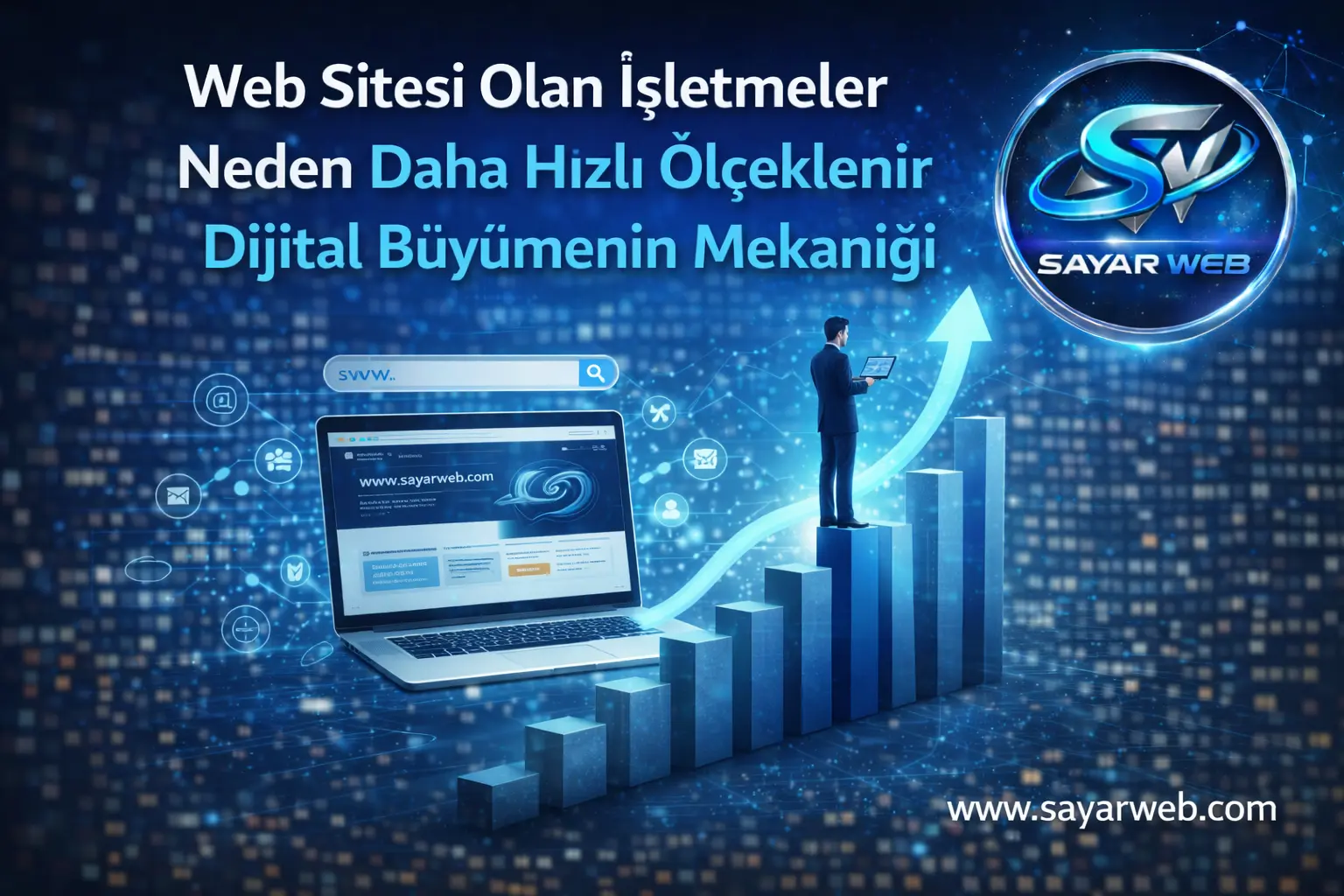 Web Sitesi Olan İşletmeler Neden Daha Hızlı Ölçeklenir Dijital Büyümenin Mekaniği