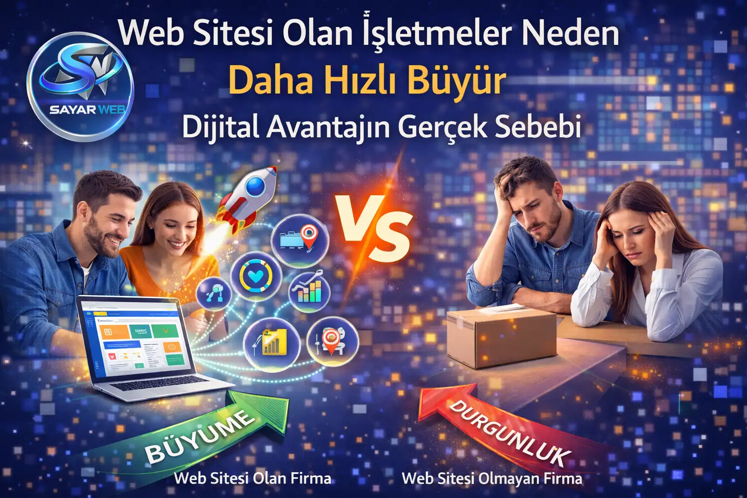 Web Sitesi Olan İşletmeler Neden Daha Hızlı Büyür Dijital Avantajın Gerçek Sebebi