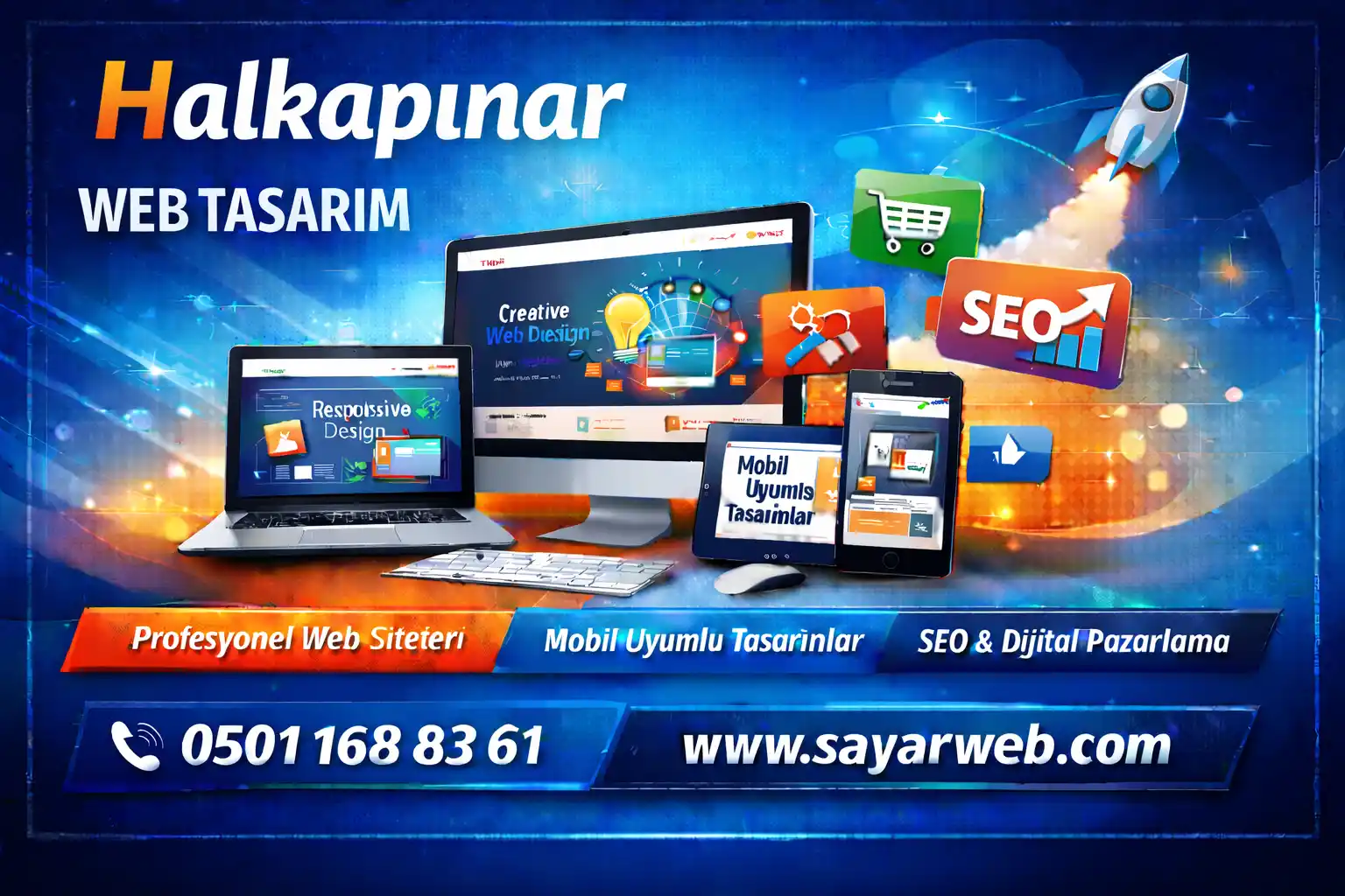 Halkapınar Web Tasarım