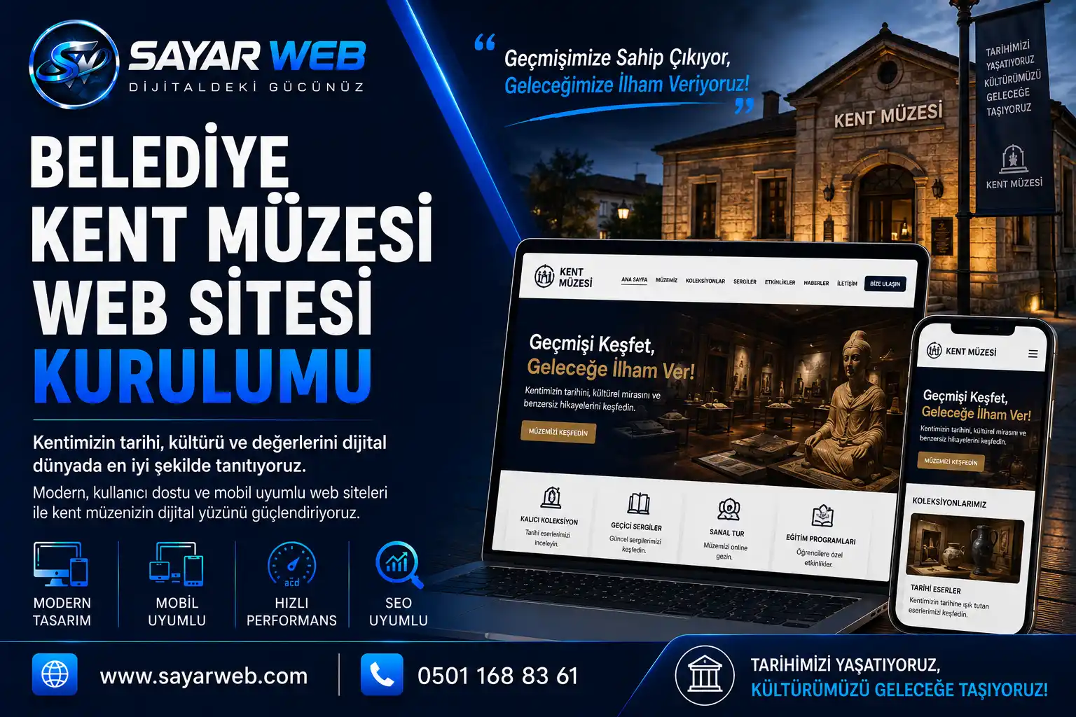 Belediye Kent Müzesi Web Sitesi Kurulumu