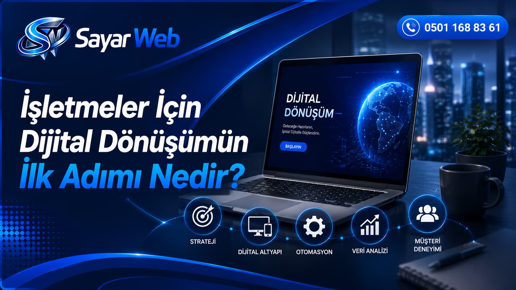 İşletmeler İçin Dijital Dönüşümün İlk Adımı Nedir?