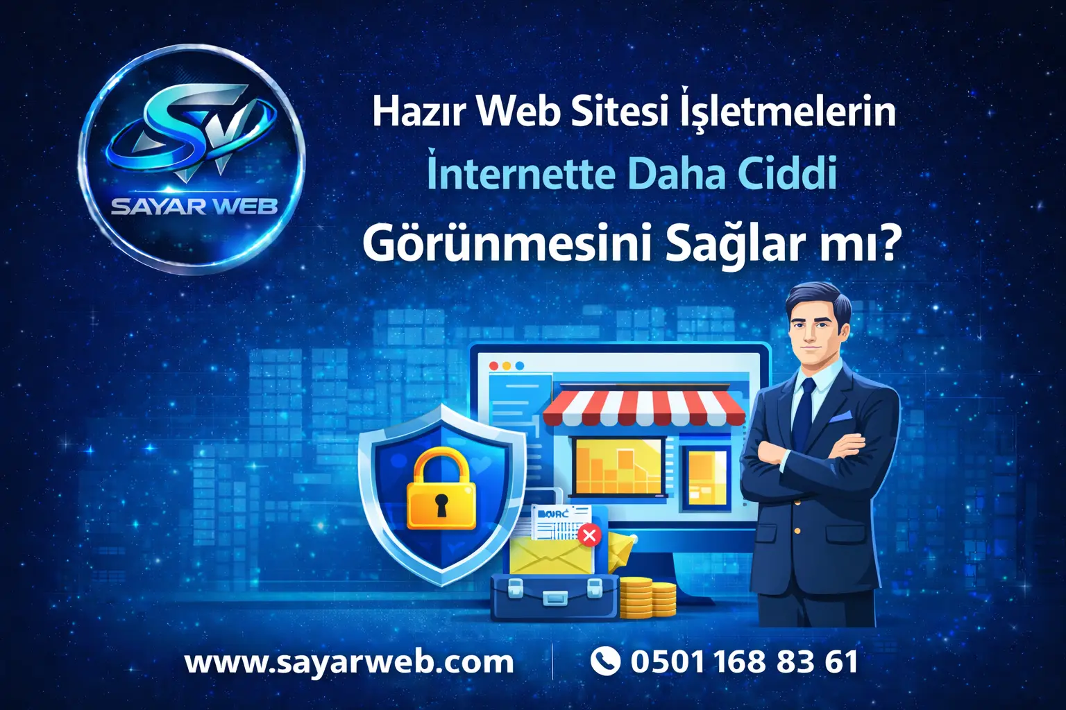 Hazır Web Sitesi İşletmelerin İnternette Daha Ciddi Görünmesini Sağlar mı