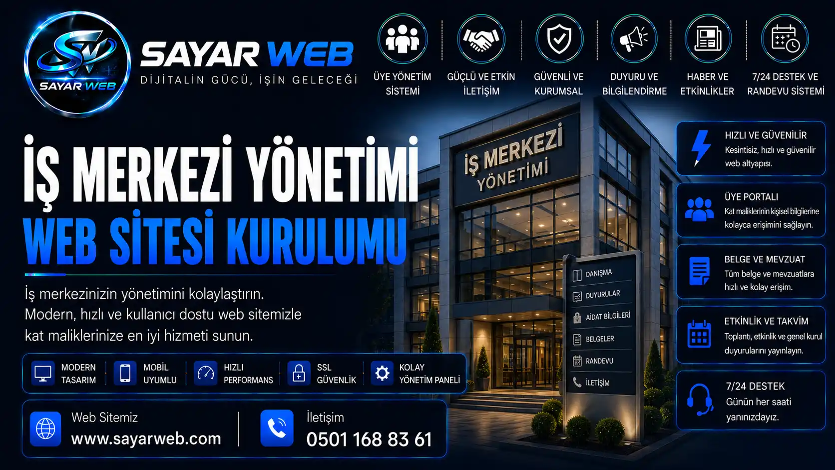 Merkezi Yönetimi Web Sitesi Kurulumu