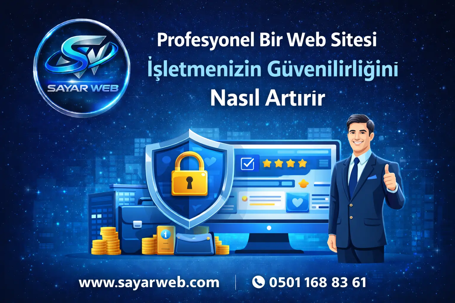 Profesyonel Bir Web Sitesi İşletmenizin Güvenilirliğini Nasıl Artırır