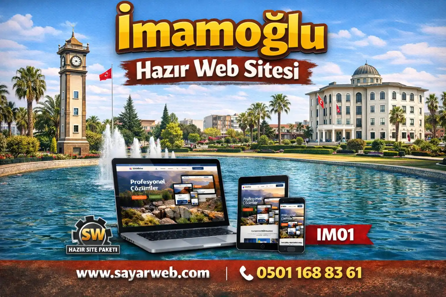 İmamoğlu Hazır Web Sitesi