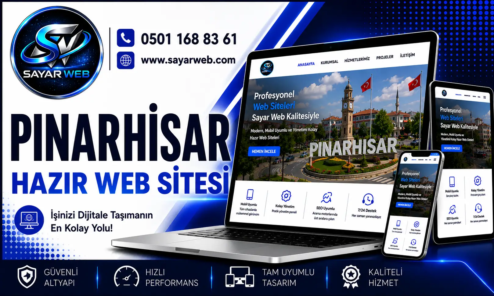 Pınarhisar Hazır Web Sitesi