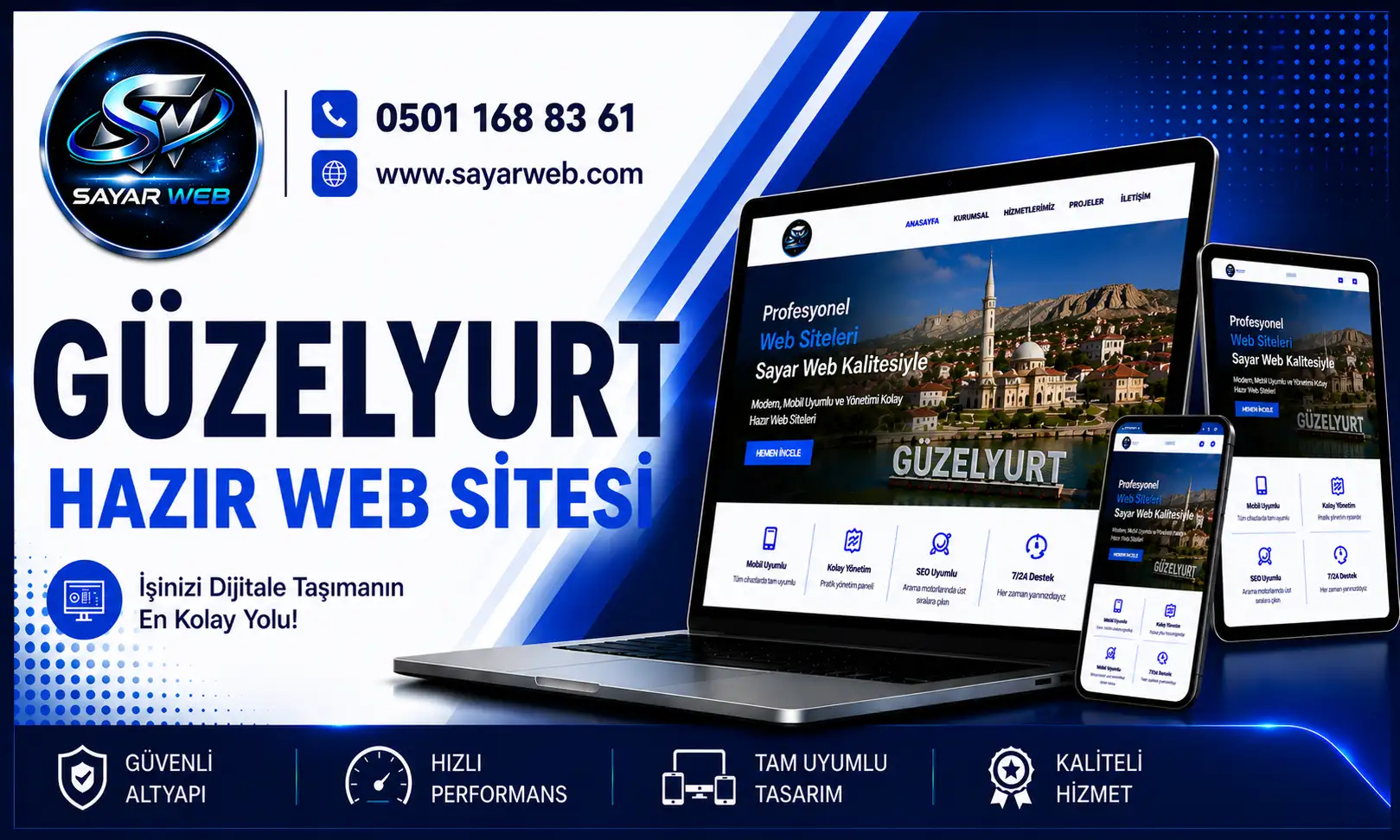 Güzelyurt Hazır Web Sitesi