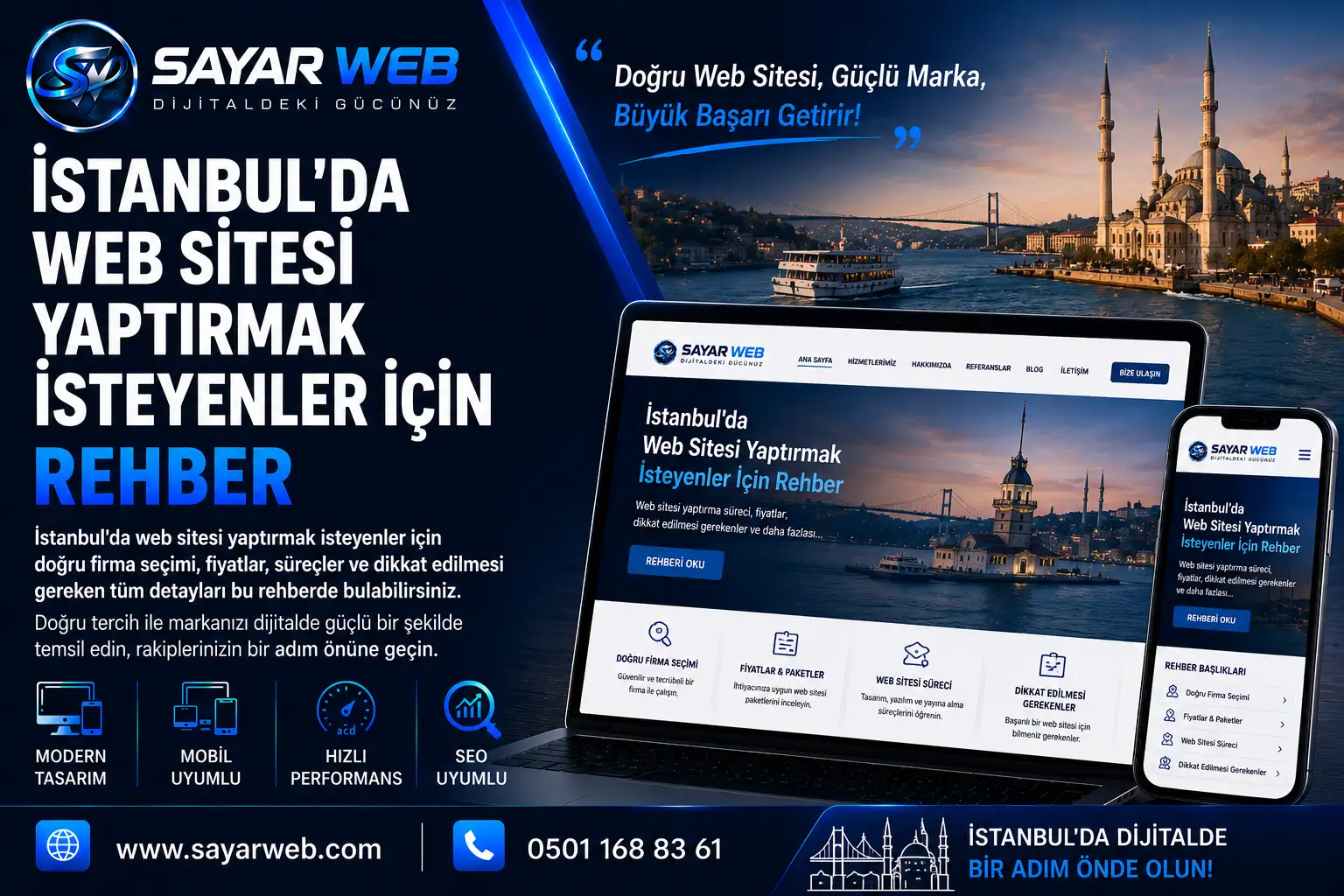 İstanbul'da Web Sitesi Yaptırmak İsteyenler İçin Rehber 