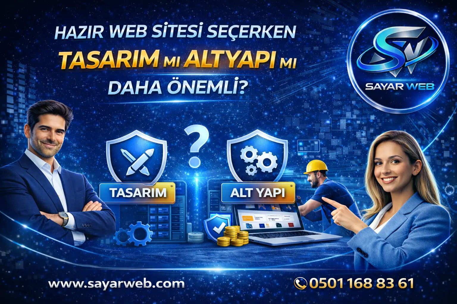 Hazır Web Sitesi Seçerken Tasarım mı Altyapı mı Daha Önemli