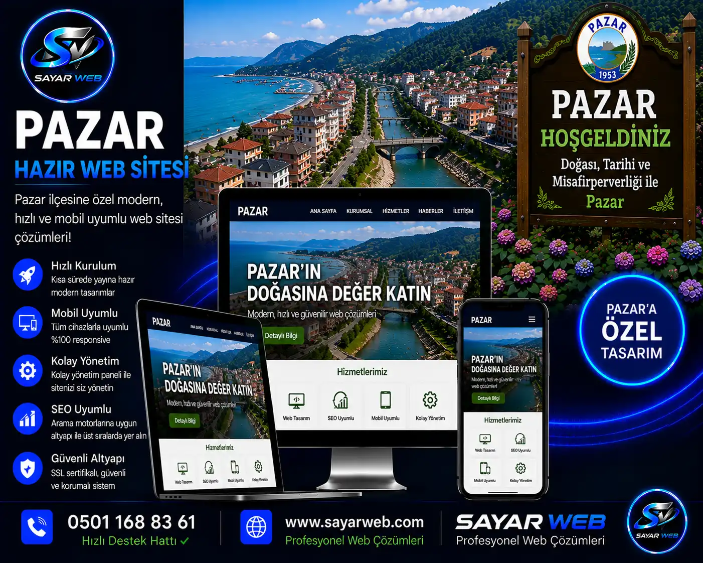 Pazar Hazır Web Sitesi