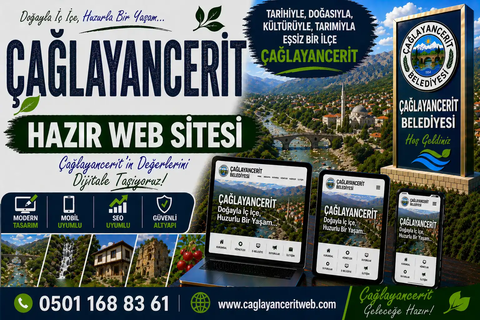Çağlayancerit Hazır Web Sitesi