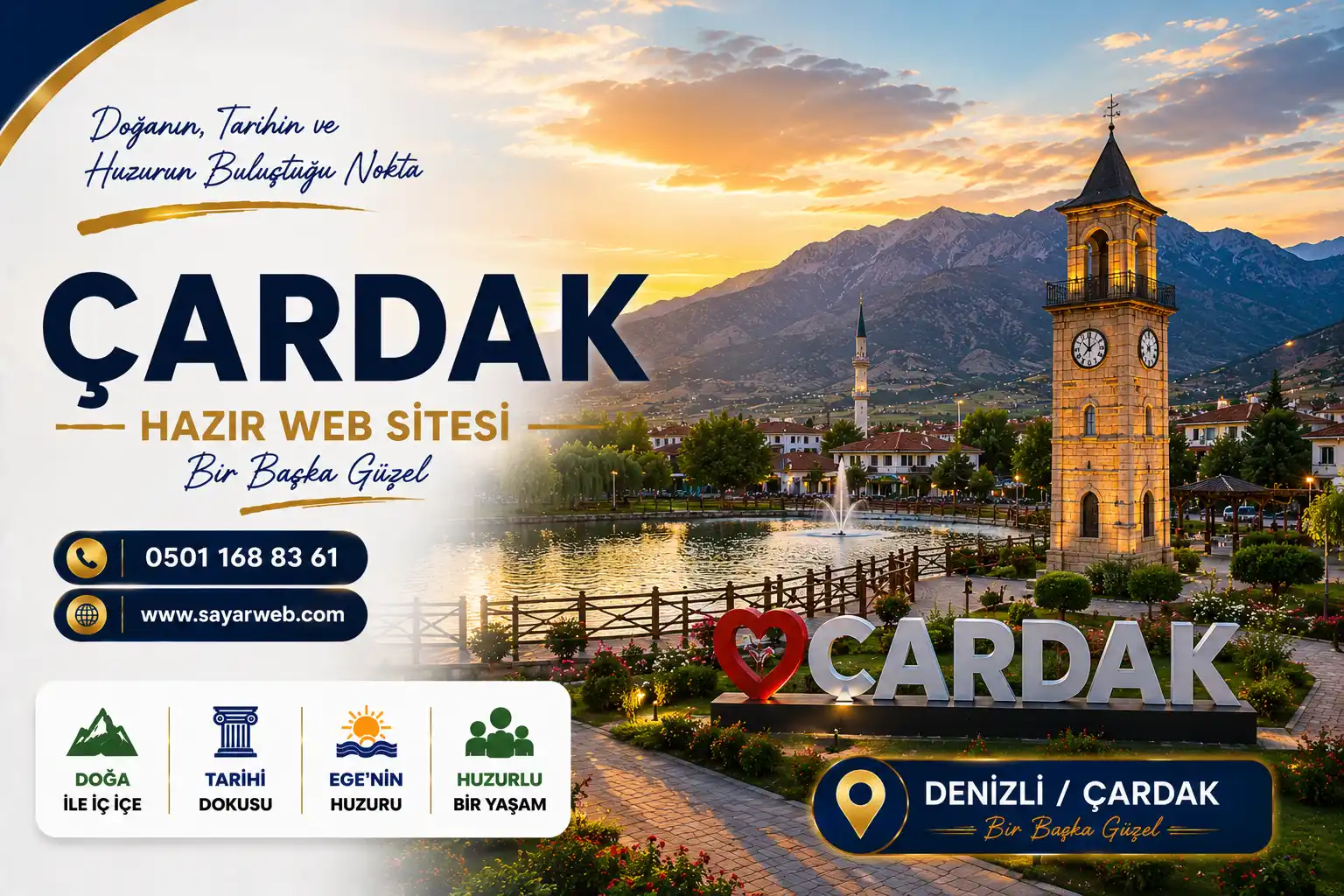 Çardak Hazır Web Sitesi