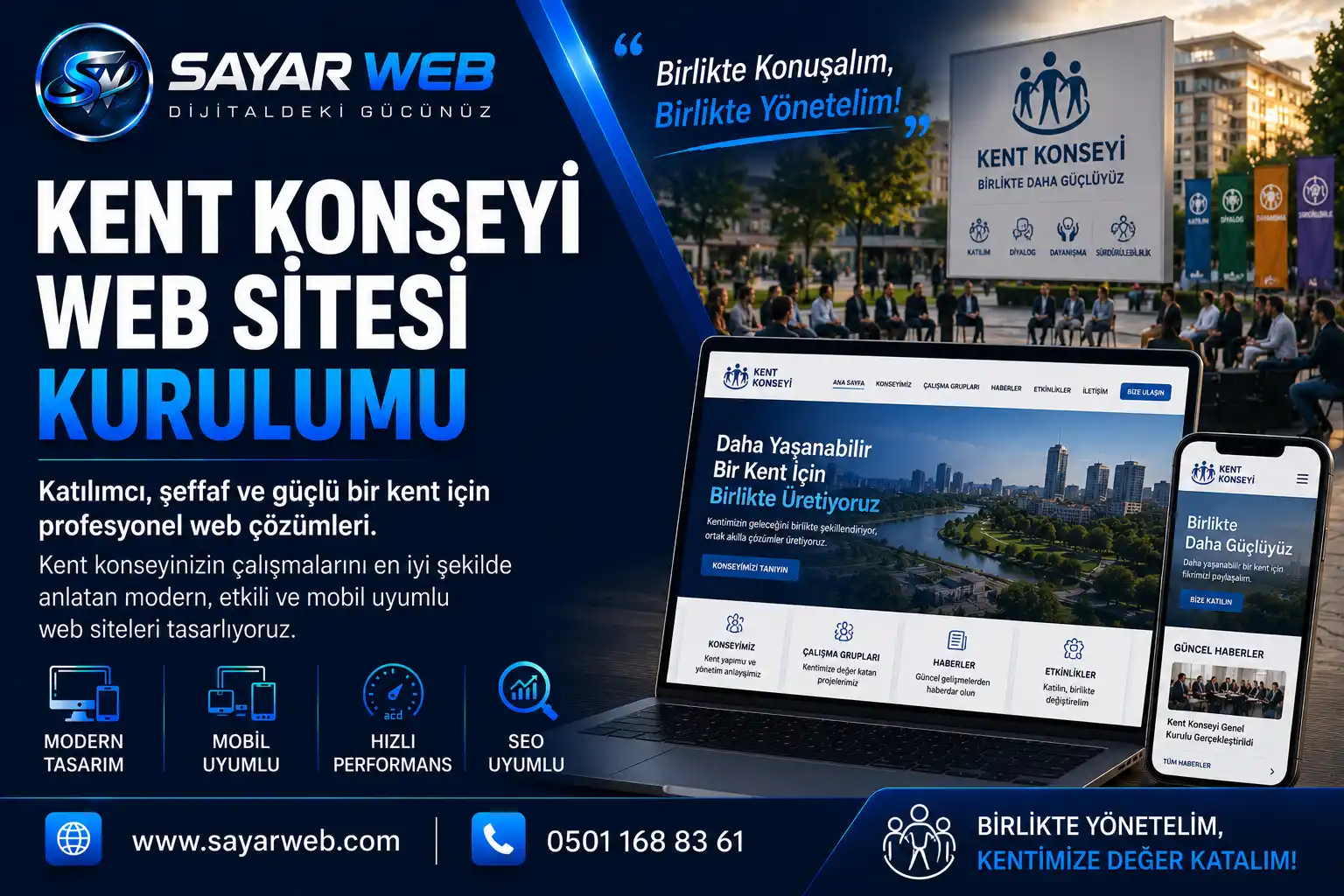 Kent Konseyi Web Sitesi Kurulumu