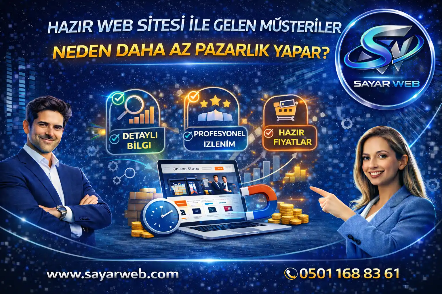 Hazır Web Sitesi ile Gelen Müşteriler Neden Daha Az Pazarlık Yapar