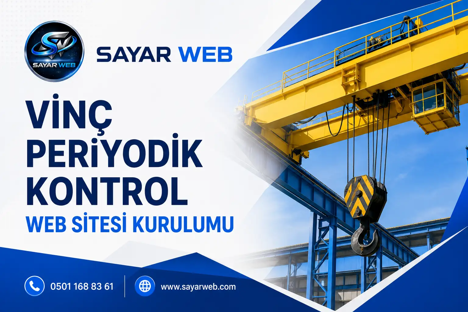 Vinç Periyodik Kontrol Hizmetleri Web Sitesi Kurulumu