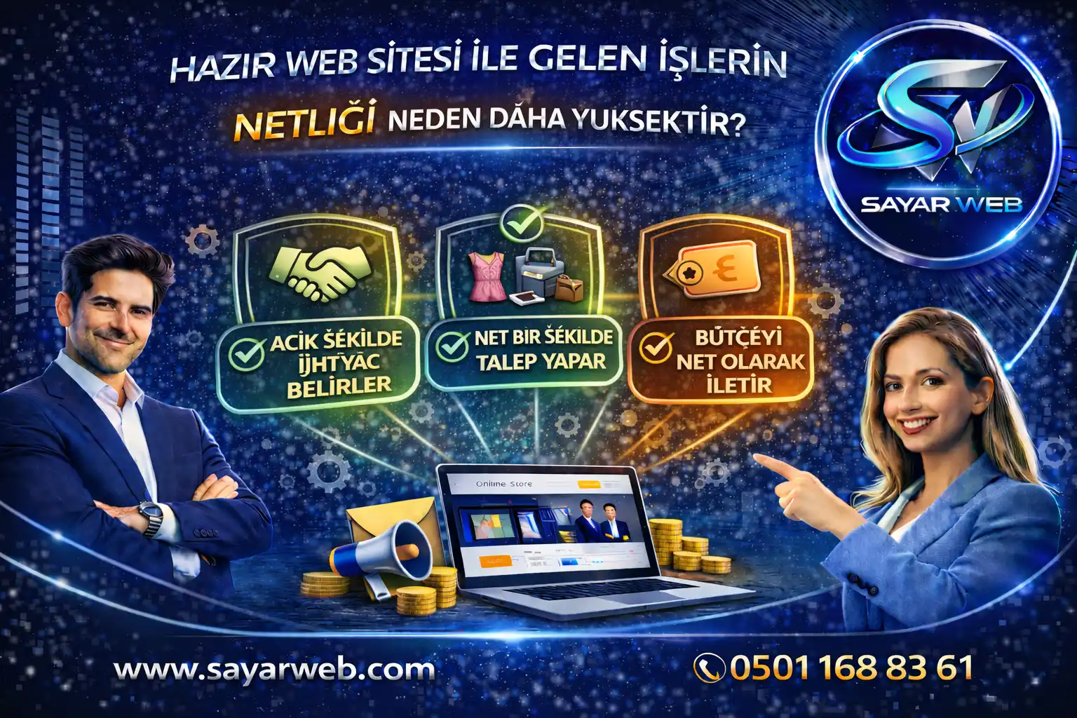 Hazır Web Sitesi ile Gelen İşlerin Netliği Neden Yüksektir