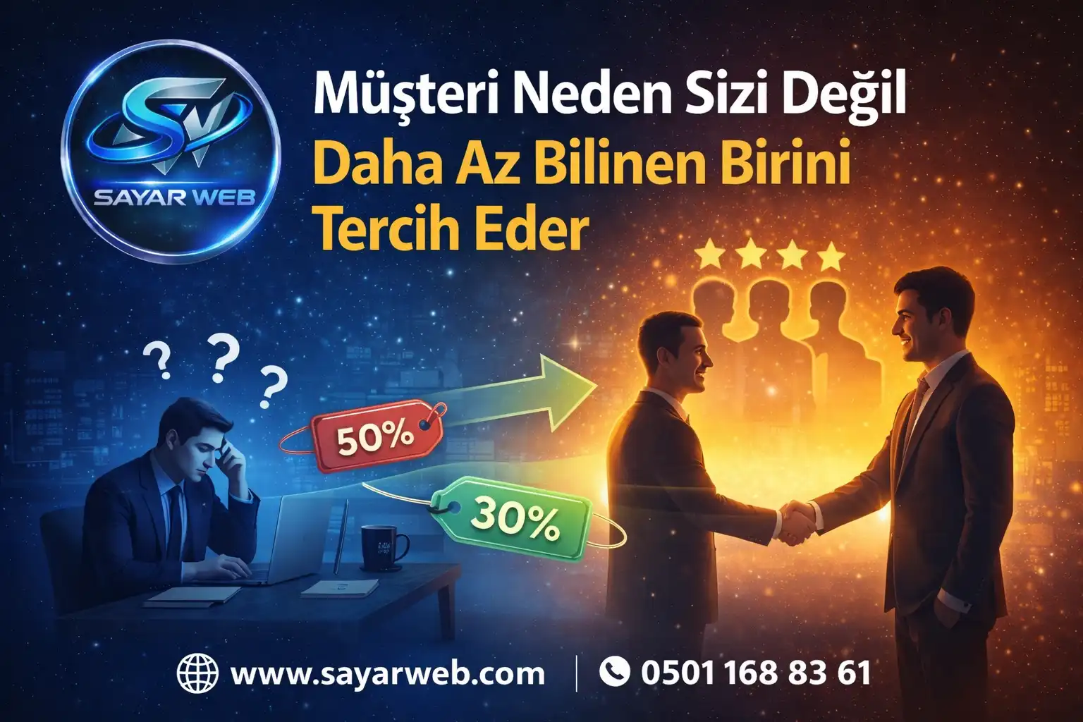 Müşteri Neden Sizi Değil Daha Az Bilinen Birini Tercih Eder