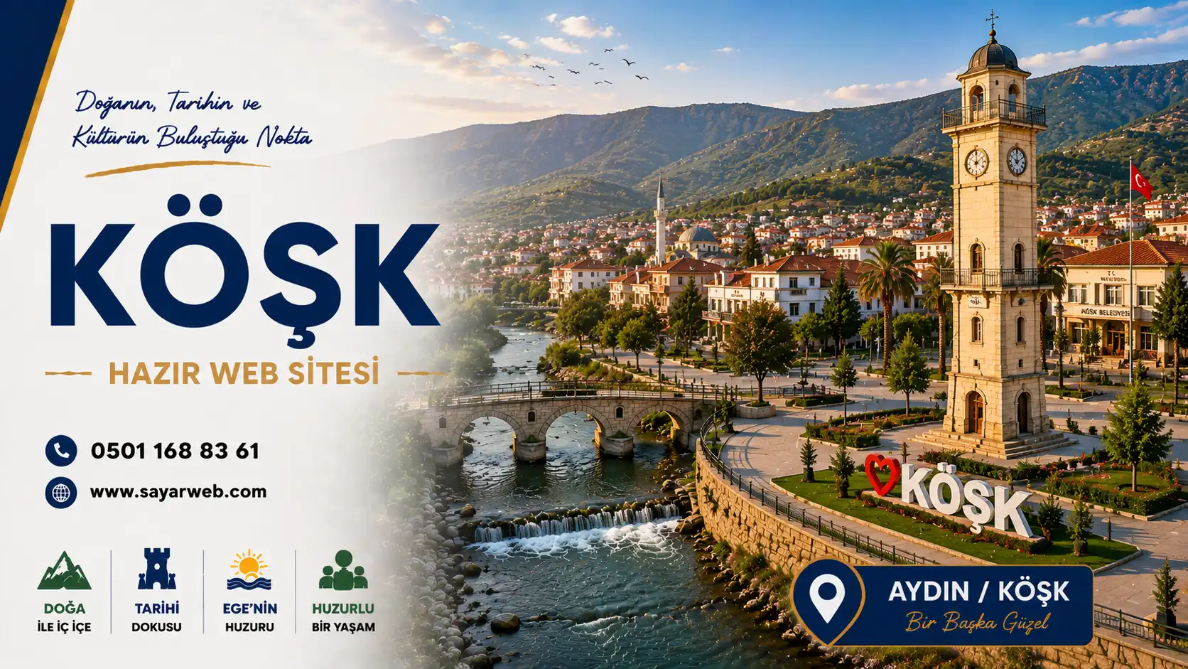 Köşk Hazır Web Sitesi