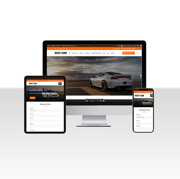 Araç Kiralama ve Oto Galeri Web Sitesi ile Müşterinizi Anında Kazanın