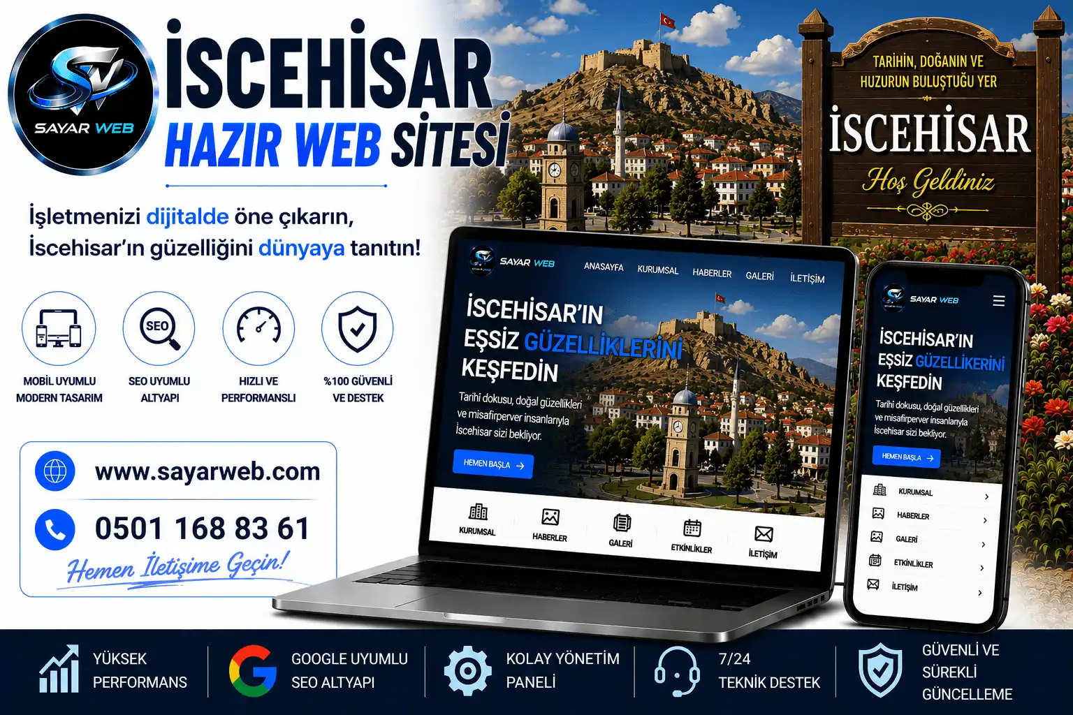 İscehisar Hazır Web Sitesi