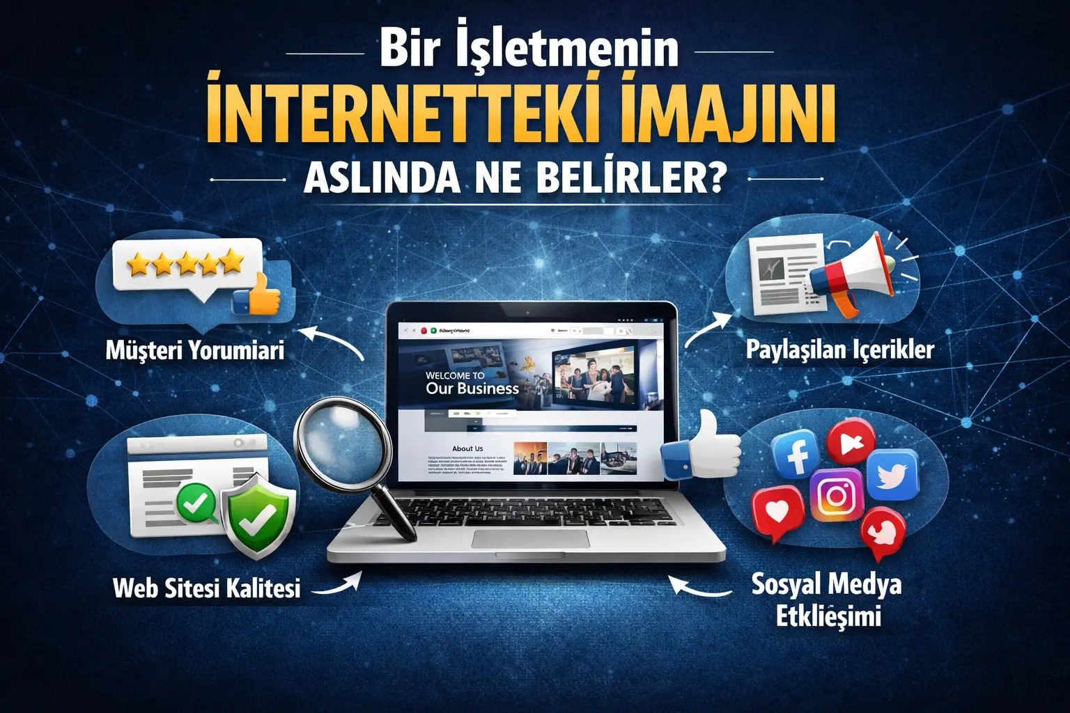 Bir İşletmenin İnternetteki İmajını Aslında Ne Belirler