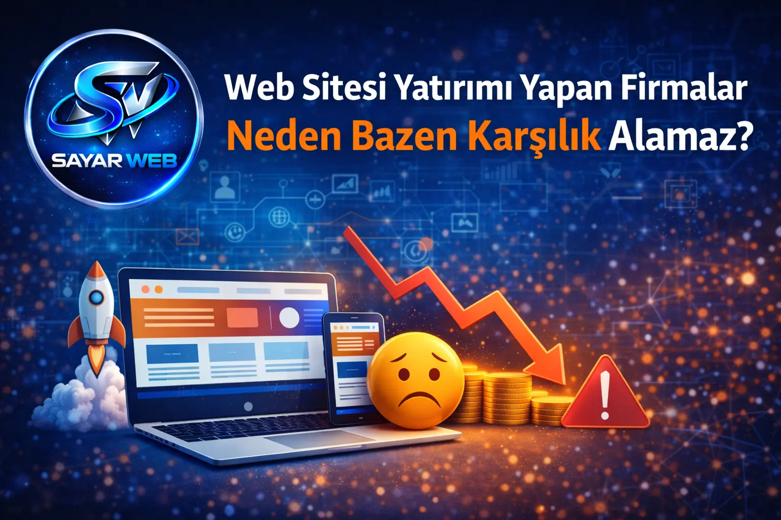 Web Sitesi Yatırımı Yapan Firmalar Neden Bazen Karşılık Alamaz?