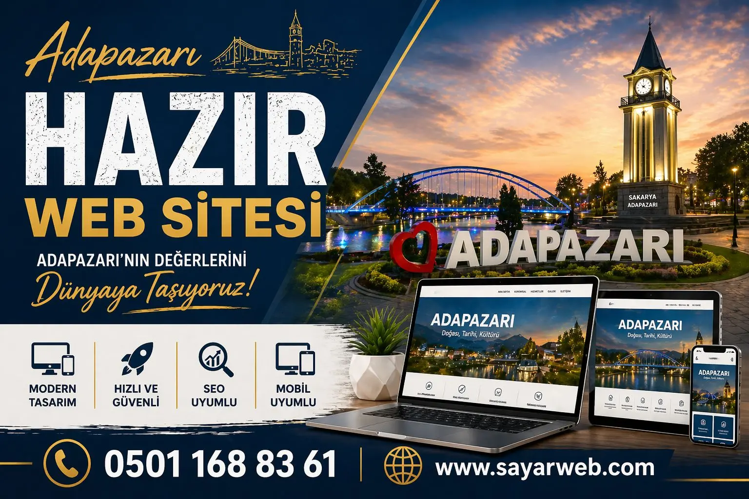 Adapazarı Hazır Web Sitesi