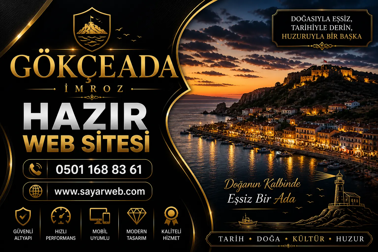 Gökçeada Hazır Web Sitesi