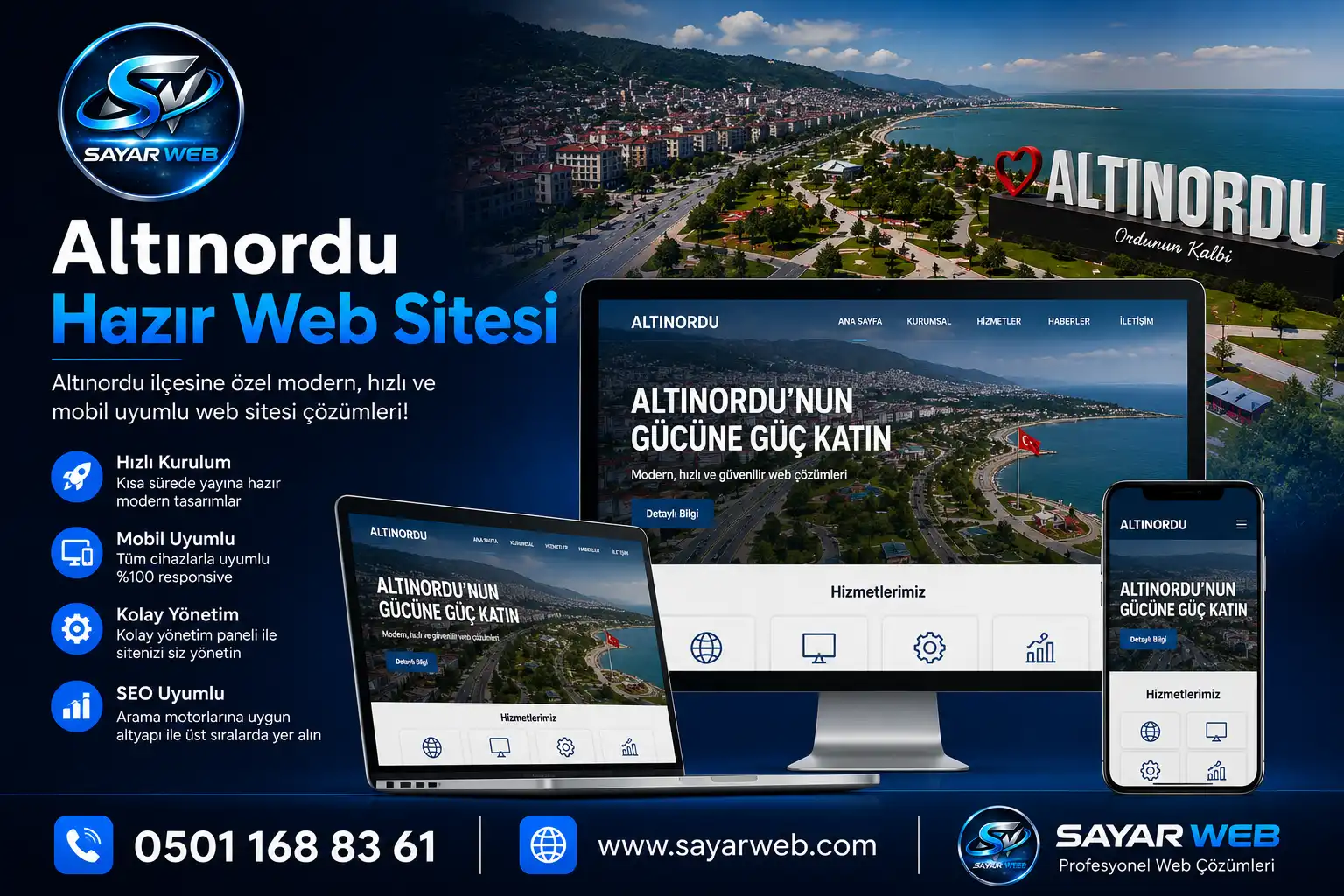 Altınordu Hazır Web Sitesi