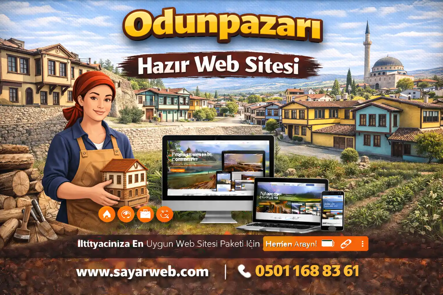 Odunpazarı Hazır Web Sitesi