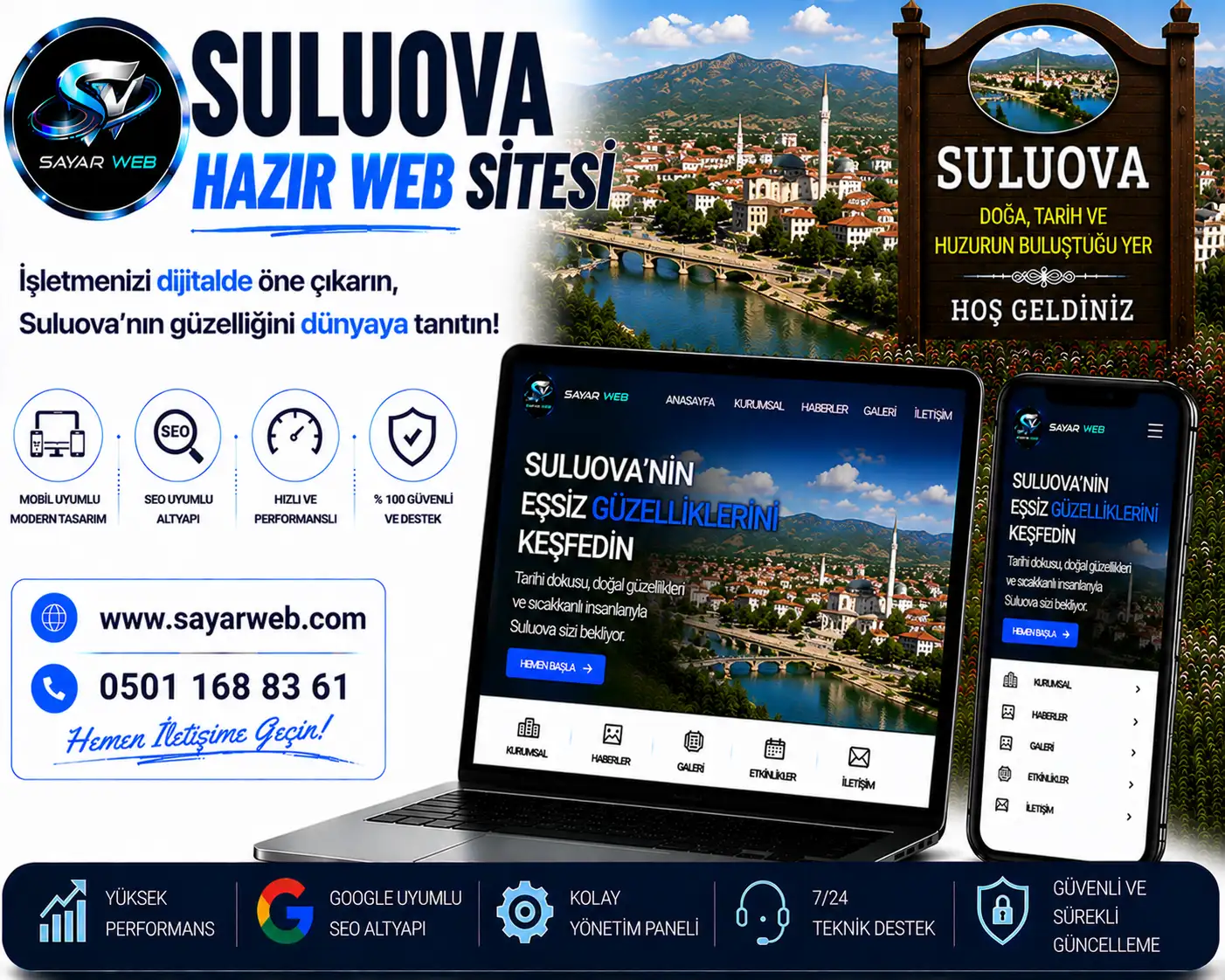 Suluova Hazır Web Sitesi
