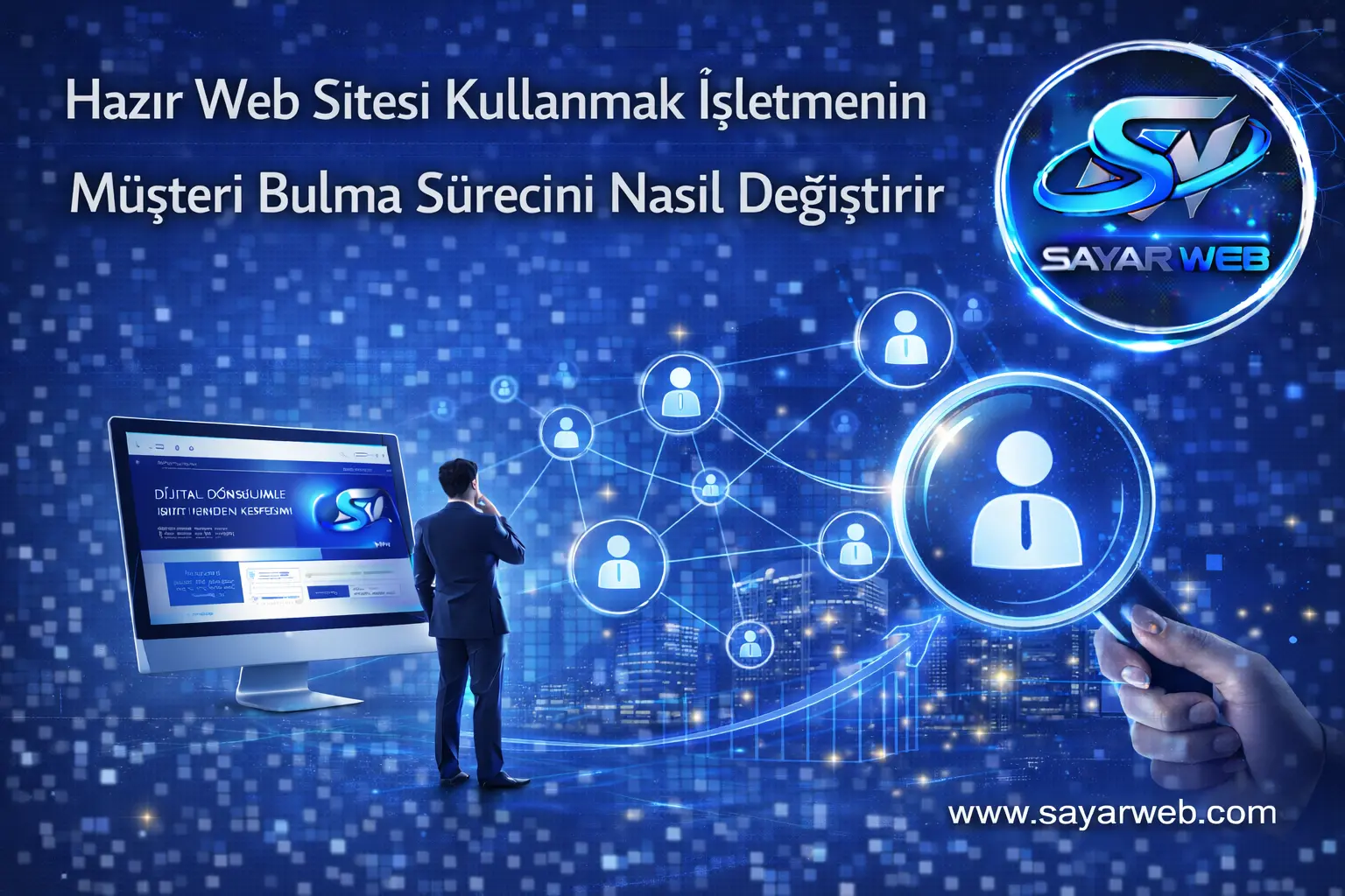 Hazır Web Sitesi Kullanmak İşletmenin Müşteri Bulma Sürecini Nasıl Değiştirir