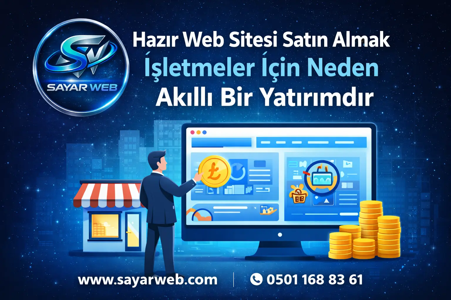 Hazır Web Sitesi Satın Almak İşletmeler İçin Neden Akıllı Bir Yatırımdır