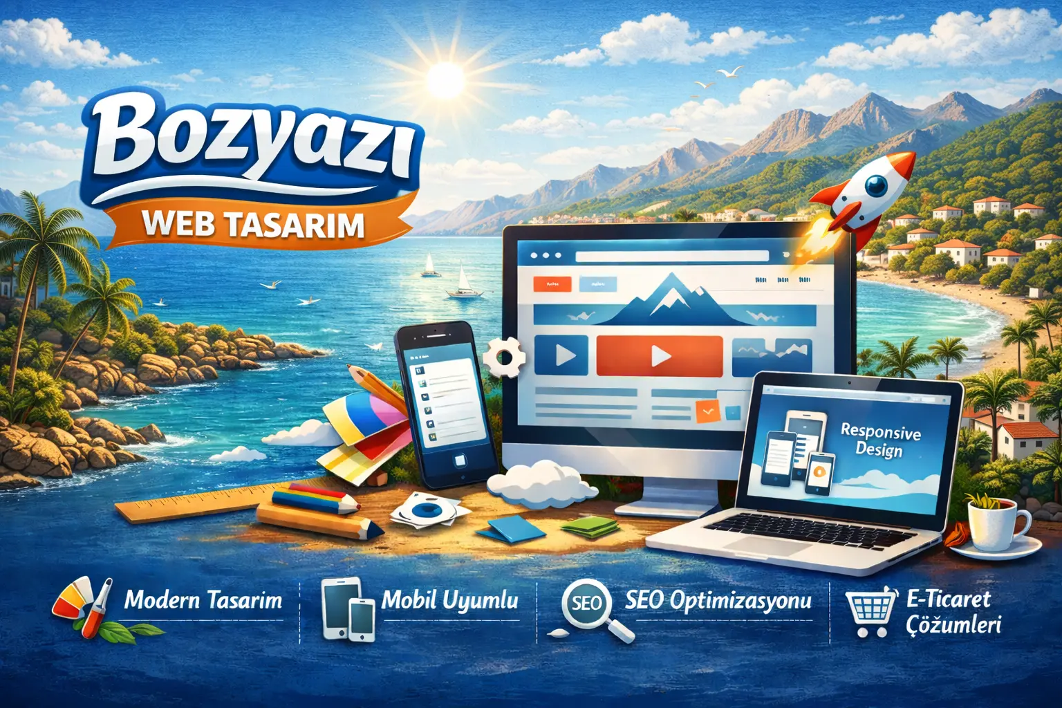 Bozyazı Web Tasarım